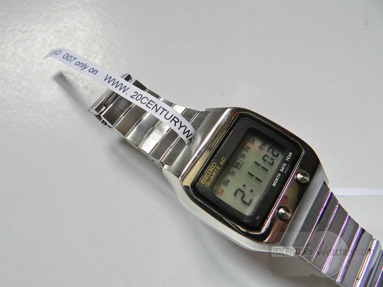 1976 James Bond Seiko 0674-5000 Men's Digital Wrist Watch Minor Issues |  .sv